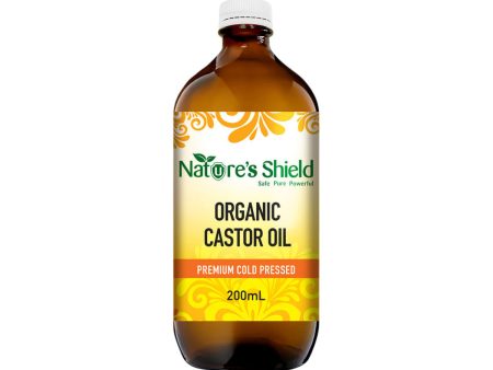 Nature s Shield Organic Castor Oil 200ml Supply