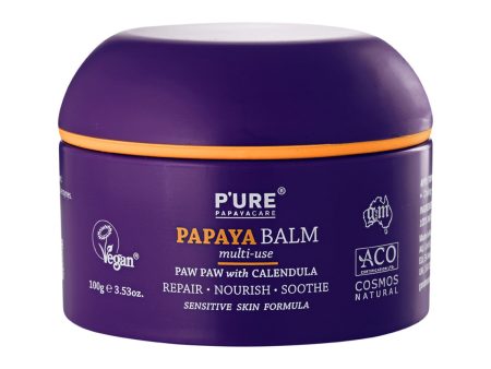 P URE Papayacare Papaya Balm Multi-Use (Paw Paw with Calendula) 100g Online Hot Sale