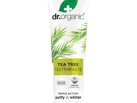 Dr Organic Toothpaste Tea Tree 100ml Fashion