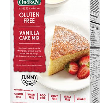 Orgran Gluten Free Vanilla Cake Mix 375g x 8 Discount