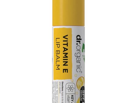 Dr Organic Lip Balm SPF 15 Vitamin E 5.7ml Online Sale