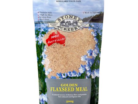 Stoney Creek Flaxseed Meal Golden 500g Hot on Sale