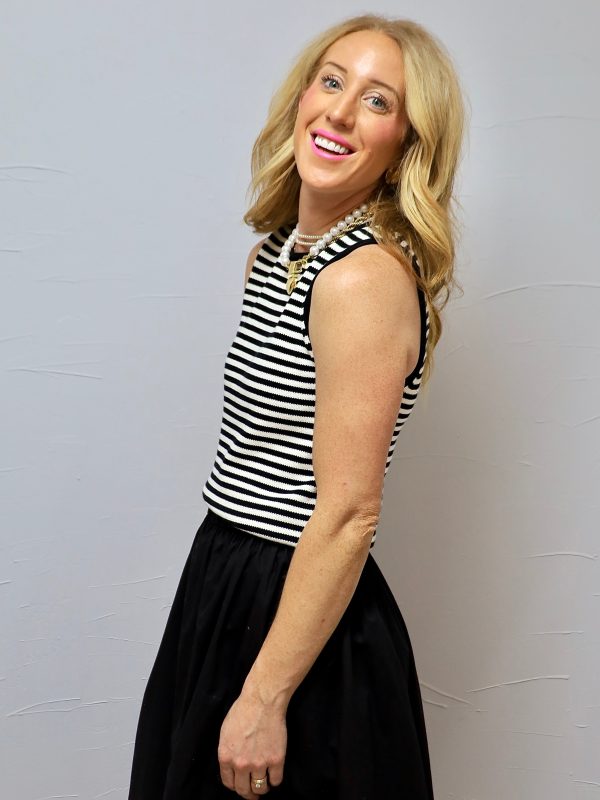 Wild Honey Striped Tank on Sale