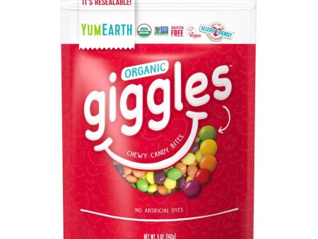 Yum Earth Organic Giggles 6x142g Online Sale