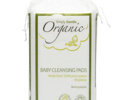 Simply Gentle Organic Baby Cleansing Pads 60 Online