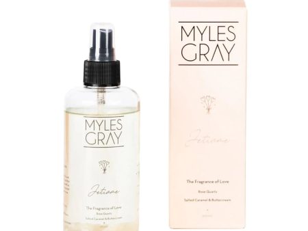 Myles Gray Crystal Infused Room Spray - Salted Caramel & Buttercream 200ml Online Hot Sale