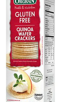 Orgran Gluten Free Crackers Quinoa Wafer 100g x 10 packs Online