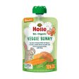 Holle Organic Veggie Bunny Pouch - Carrot & Sweet Potato with Peas 100g x 12 Online