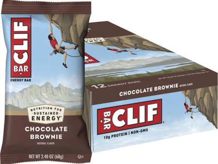 Clif Bar Energy Bar Chocolate Brownie 12x68g Sale