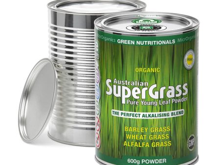 Green Nutritionals Organic Supergrass Powder - 600g Hot on Sale