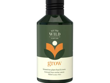 We The Wild Plant Care Organic Grow (Bio-Active Plant Food & Tonic) 150ml Online now