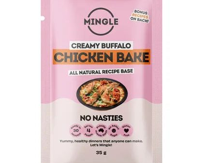 Mingle Buffalo Chicken Bake All Natural Recipe Base 12x35g Sale