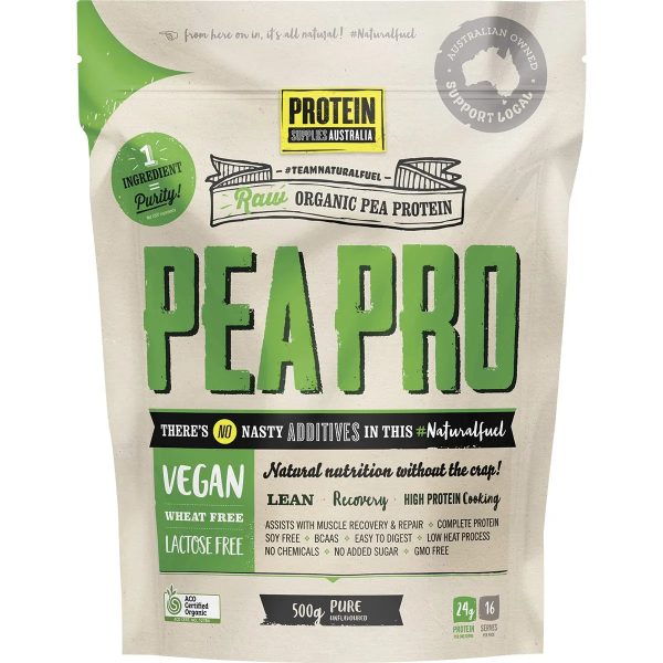 Protein Supplies Australia Pure Pea Protein Isolate 500g Cheap