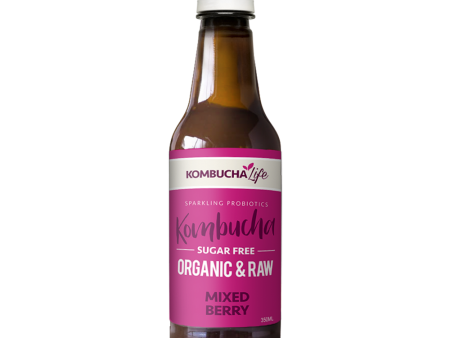 Kombucha Life - Organic & Raw Mixed Berry 350ml Online Hot Sale