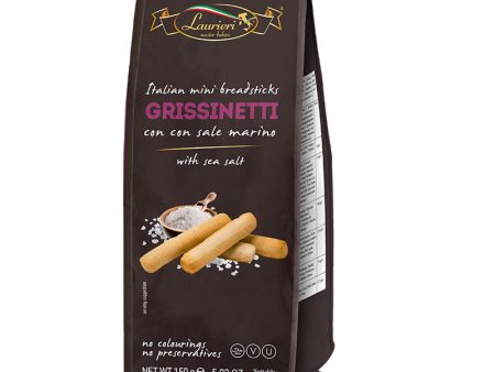 Laurieri Grissinetti Mini Breadsticks - Sea Salt 150g Online