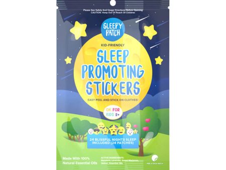 The Natural Patch Co. SleepyPatch Organic Sleep Promoting Stickers x 24 Pack Fashion