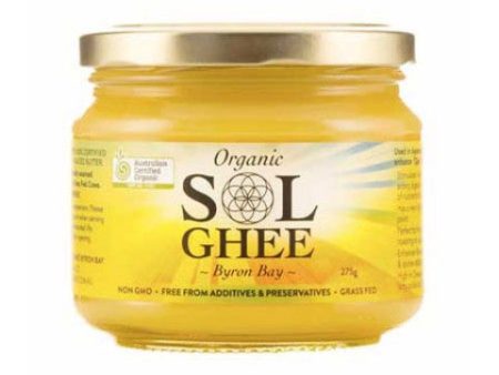 Sol Organics Coconut Oil & Ghee 275g For Discount