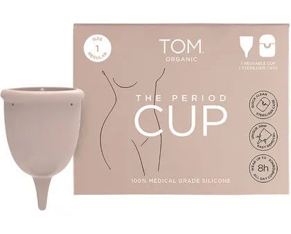 TOM Organic  The Period Cup Size 1 Regular x6 Online Hot Sale