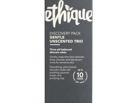 Ethique Discovery Pack 3x Minis Gentle Unscented 45g Online Hot Sale