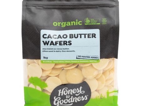 Honest to Goodness Organic Cacao Butter Wafers Fashion