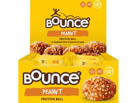 Bounce Protein Balls Peanut 49g x 12 Online Sale