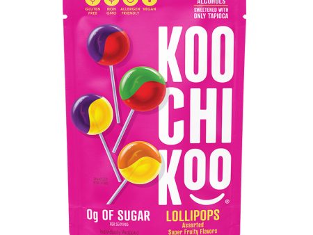 Koochikoo Organic Sugar Free Lollipops 60g on Sale