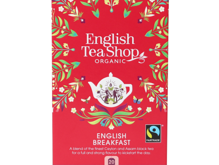 English Tea Shop English Breakfast Tea 20 Bags x 6 Hot on Sale