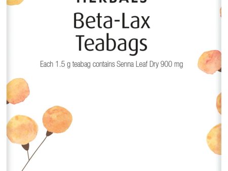 Hilde Hemmes Herbal s Beta Lax x 30 Tea Bags Cheap