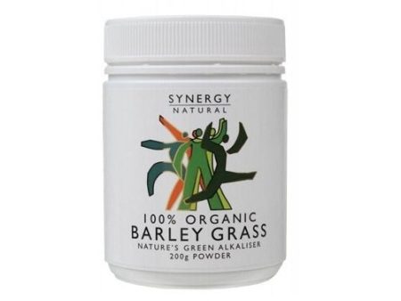 Synergy Organic Barley Grass Powder 200g Online Sale