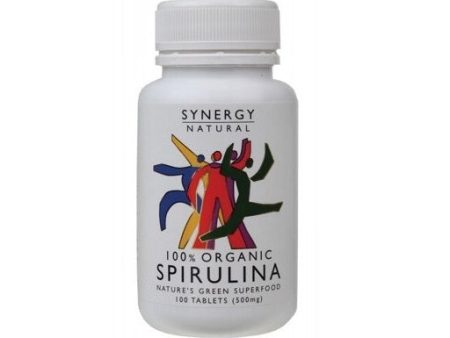 Synergy Organic Spirulina (500g) 100 Tabs Discount