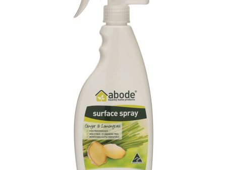 Abode Surface Spray Ginger And Lemongrass 500ml Online Sale