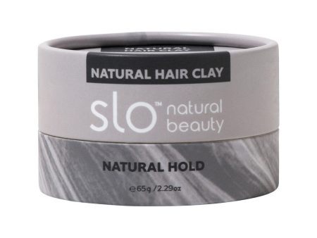 Slo Natural Beauty Natural Hair Clay Natural Hold 65g Discount