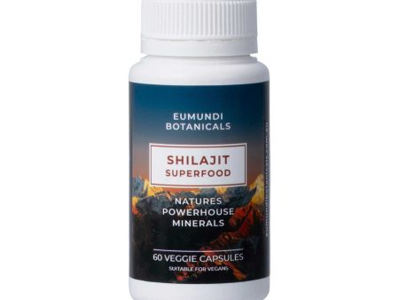 Eumundi Botanicals Shilajit 60 Caps Supply