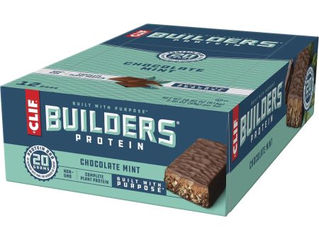 Clif Builders Bar Chocolate Mint 12x68g Online now