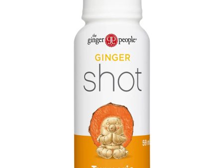 The Ginger People Ginger Shot Turmeric 59ml x 12 For Cheap