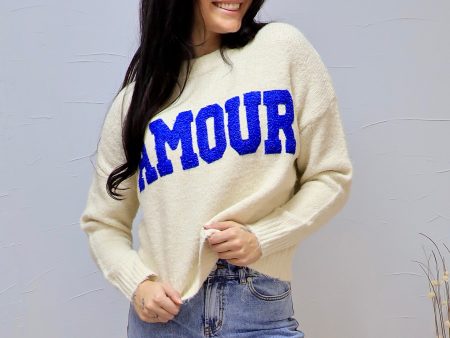 Amour Patch Sweater Online Hot Sale