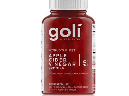 Goli Nutrition Inc Apple Cider Vinegar Gummies 60 pack Hot on Sale