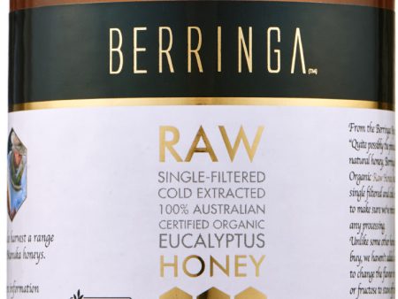 Berringa Honey Eucalyptus Raw Organic 500g Supply