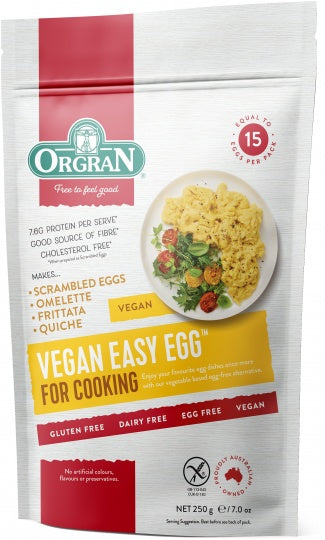 Orgran Easy Vegan Egg 250g x 8 Supply