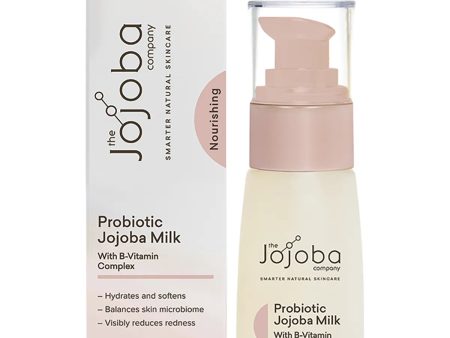 The Jojoba Company Probiotic Jojoba Milk with B-Vitamin Complex 30ml Online now