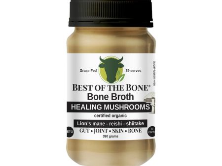 Best Of The Bone - Organic Healing Mushroom Blend Lion s Mane Reishi Shiitake 390g Cheap