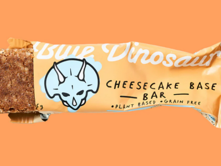 Blue Dinosaur Cheesecake Base Bar 45g x 12 Sale