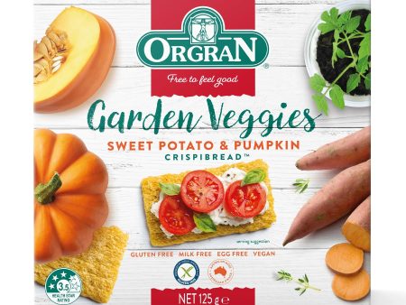 Orgran Gluten Free Crispibread Sweet Potato & Pumpkin 125g x 6 Supply