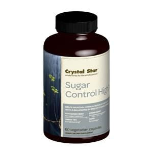 Crystal Star Sugar Control Hi - 60 Veg Caps For Cheap