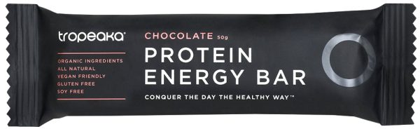 Tropeaka Protein Energy Bar Chocolate 50g x 12 Discount