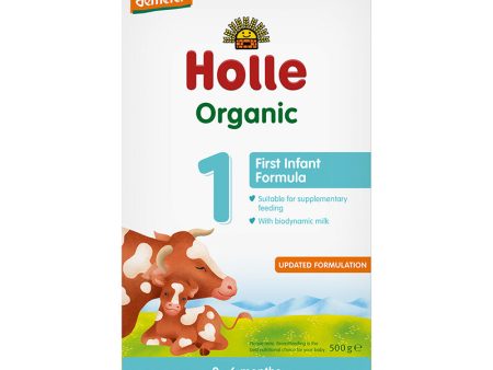 Holle Organic Cow Milk Infant Formula 1 with DHA 500g Discount