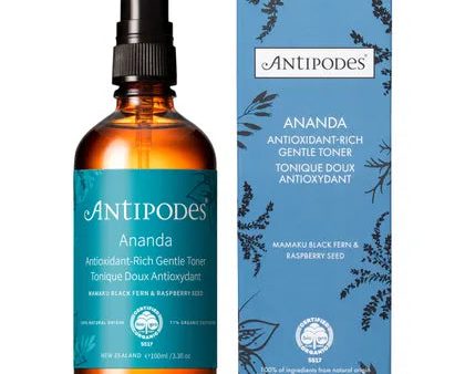 Antipodes Ananda Antioxidant-Rich Gentle Toner 100ml Supply