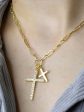 Double Cross Necklace Online Sale