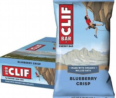 Clif Bar Blueberry Crisp Energy Bars - 12 x 68g Online now