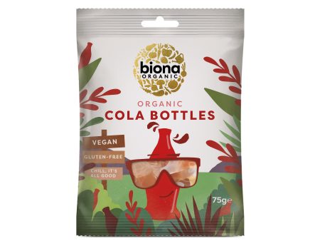 Biona Organic Confection Cola Bottles Org 75g x10 packs Online